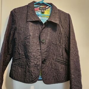 Women's Quilted Puffer Jacket - Black